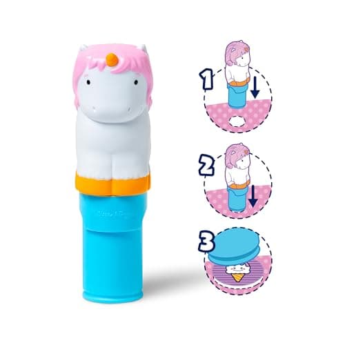 Melissa & Doug Sticker Wow Stamper & Activity Pad - Unicorn | Book for Children, Travel Toys for Kids | Age 3+ - FSC Certified — view 3