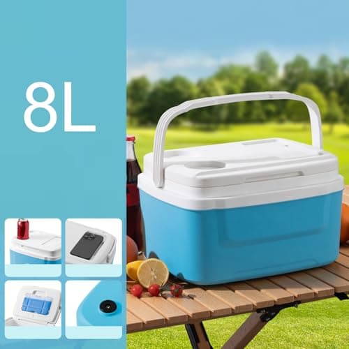 Camping Cool Boxes, Portable Car Cool Box, Ice Box, Lunch Box, Food — view 3