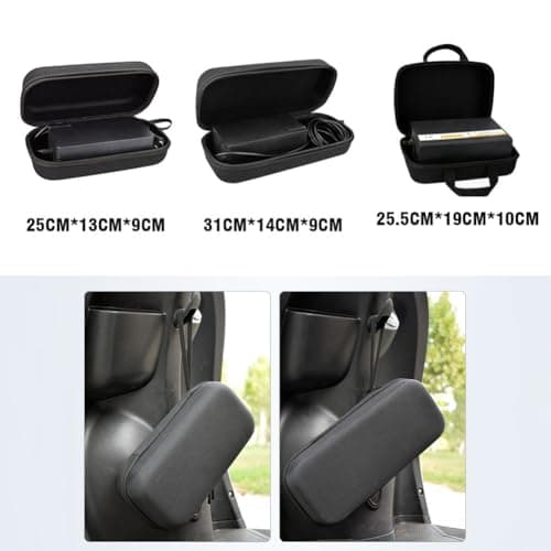 Vootnifig Portable Electric Bike for CHARGER Storage Bag Shockproof Dust-Proof Case Power Box for E-Bike Scooter Accessories(XL(25.5 * 19 * 10cm) — view 5