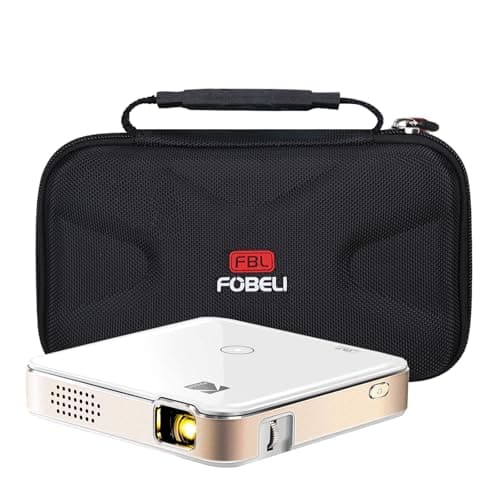 FBLFOBELI EVA Hard Storage Carrying Case for KODAK Luma 150 Ultra Mini Pocket Pico Projector (Black) — view 3