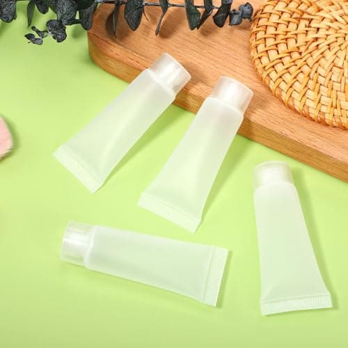 RORPOIR 50Pcs 10ml White PVC PP Leakproof Lotion Tubes — view 5