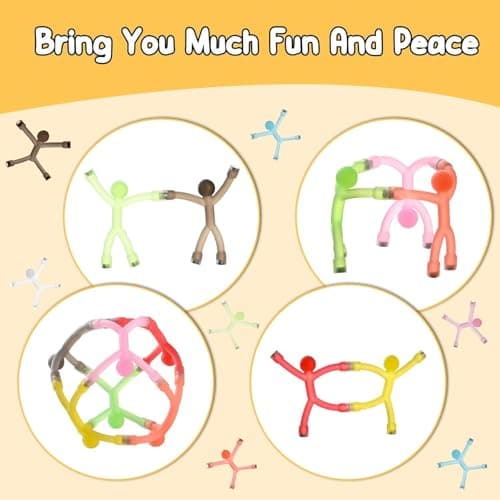 Magnetic Men Travel Toys, 10 Pcs Fridge Magnets People — view 3