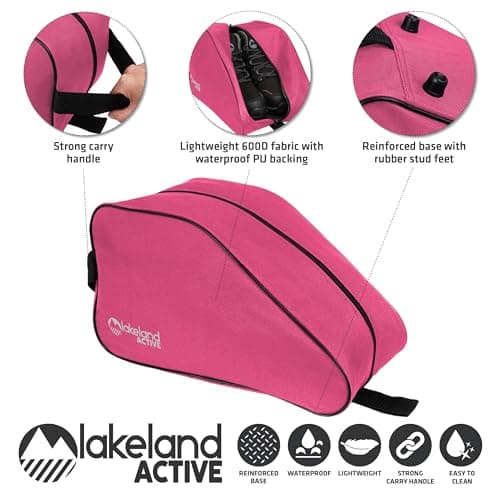 Lakeland Active Mosedale Waterproof Walking Boot Bag - Pink — view 2