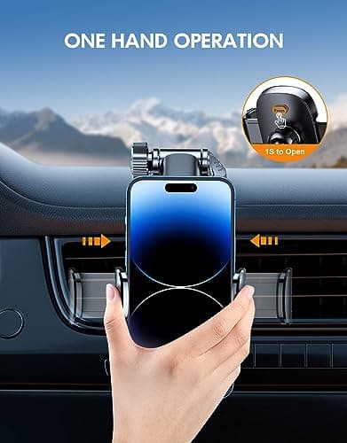 Mohard Car Phone Holder, [Never Fall] Ultra Sturdy Phone Holder for Cars — view 6