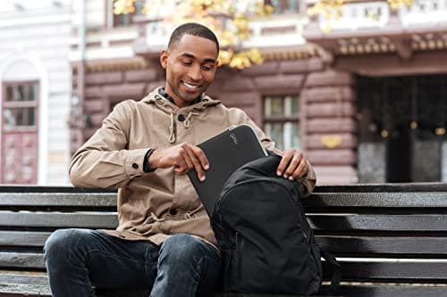 Rapesco 1692 Laptop Sleeve with Antibacterial Protection, 13.3”, Black — view 4