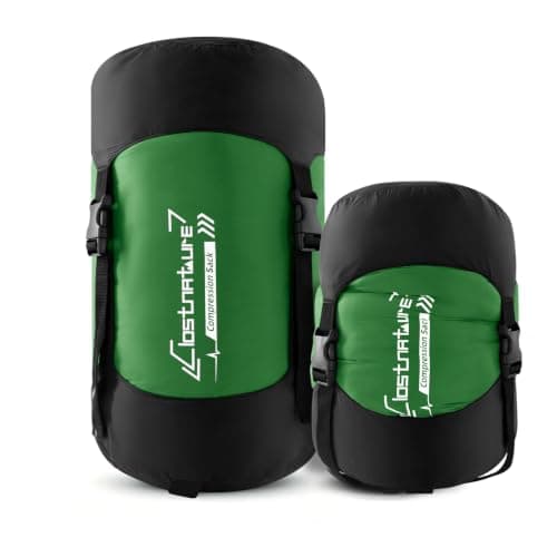 Clostnature Sleeping Bag Compression Sack - Nylon Sleeping Bag Storage Bag