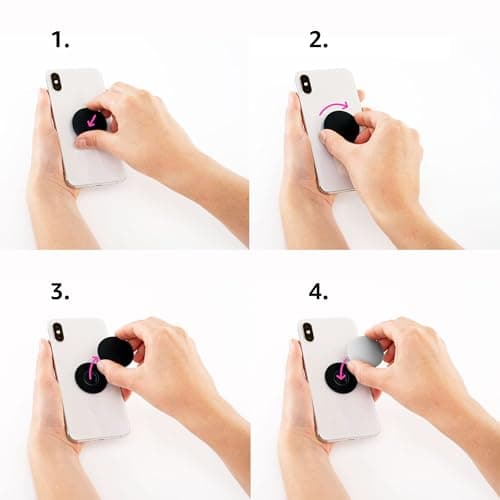 CADENCE AND POLES Nordic Walking Trail Rhythm PopSockets Adhesive PopGrip — view 4