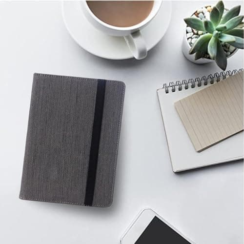 ENJOY-UNIQUE Natural linen Case Cover for 6" ebook Reader universal hemp Case Cover for sony/kobo/tolino/pocketbook 6inch ebook reader (Slate Gray) — view 5