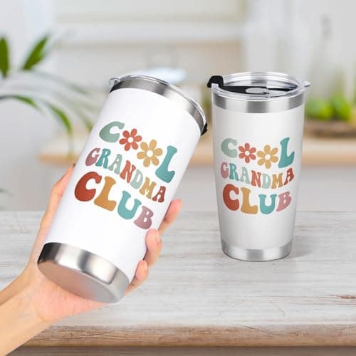 SteadStyle Grandma Gifts for Women – Cool Grandma Club Water Bottle 590ml — view 4