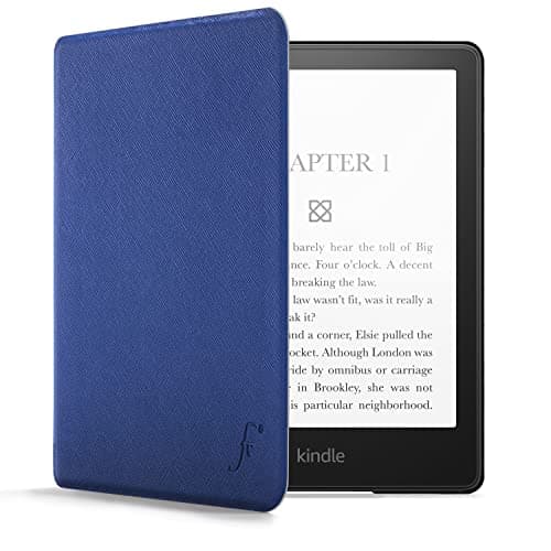 Forefront Cases Case for New Amazon Kindle (16 GB) 6" (11th Generation - 2024 & 2022 Models) - Royal Blue - Slim, Light & Protective, Smart Auto Sleep-Wake Function Cover for Kindle 6"