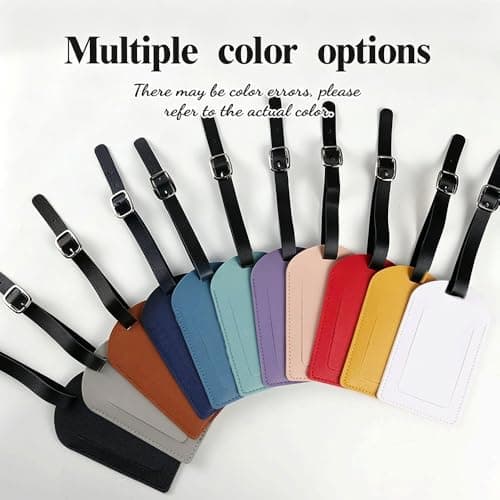 JJ GRADGOWN Personalised Luggage Tags, Custom Luggage Tags for Suitcases with Photo, Luggage Accessories Suitcases for Application scenarios, Travel, Business Travel — view 4