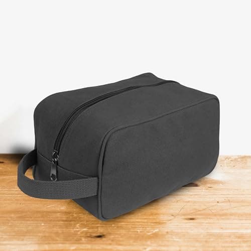 Rothco Canvas Travel Kit, Charcoal Grey — view 3