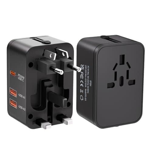 EFISH International Travel Plug Adapter,Fast Charging & Quick Charge