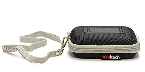Navitech Black Hard Protective Earphone/Headphone Case Compatible with The Echobox The Nomad Earphones — view 3
