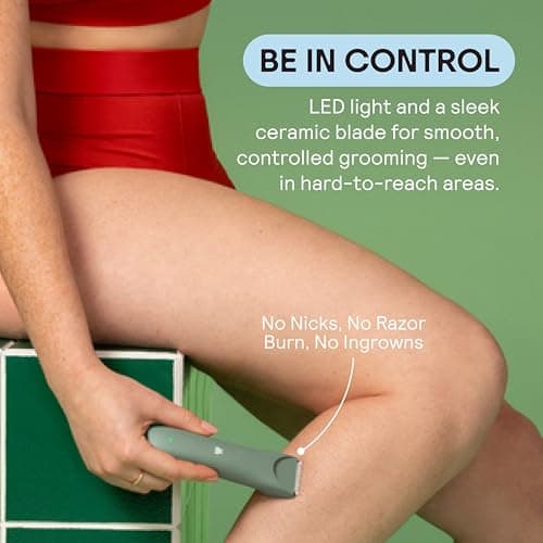 Meridian The Slimmer Trimmer | Waterproof Bikini Trimmer for Women | Sky — view 6