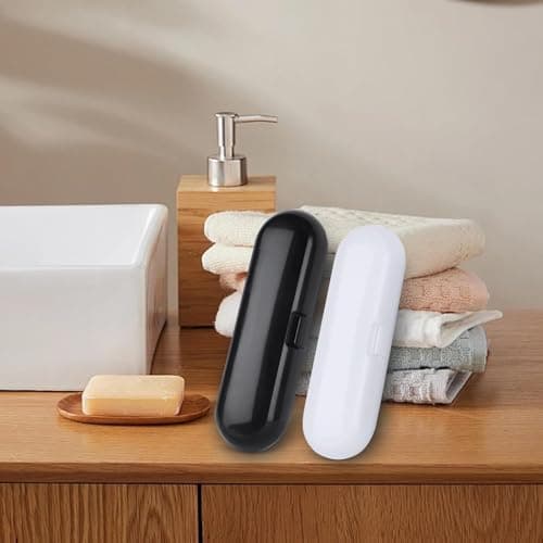 Heyumybit 2 Pack Electric Toothbrush Travel Case,Portable Travel Holder — view 5