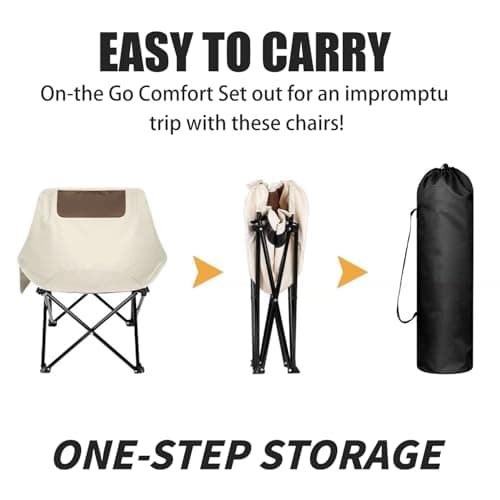 Herb Life Camping Chair, Picnic Chair, Ultralight Folding Camping Chair, Rich Pockets, Outdoor Camping, Beach, Fishing, Picnic, Lawn, Concert, Hiking Foldable Camping Chair (3.5 pounds) — view 4