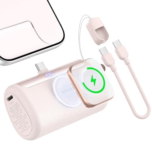 RORRY PalmGo Portable Charger,10000mAh Power Bank PD 22.5W Fast Charging
