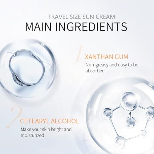 15 Pack Travel Size Sun Cream, Mini Sunscreen SPF 50+ PA+, Portable — view 6