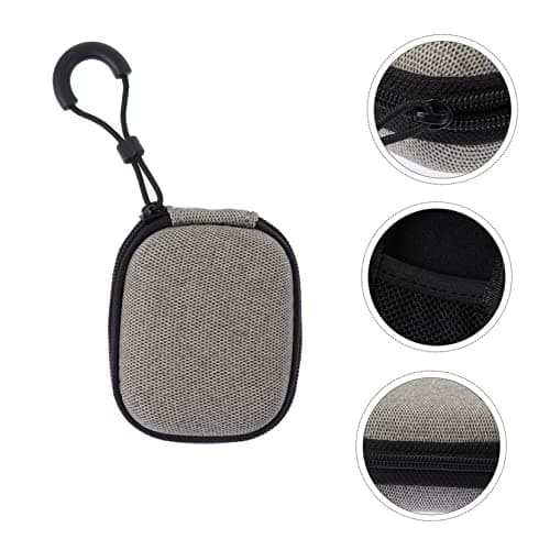 Eva Square Earphone Storage Bag for Headphones Travel Use Yellow — view 4