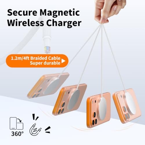 25W Wireless Charger for MagSafe Only for iPhone 17/16/15/14/13/12 — view 5
