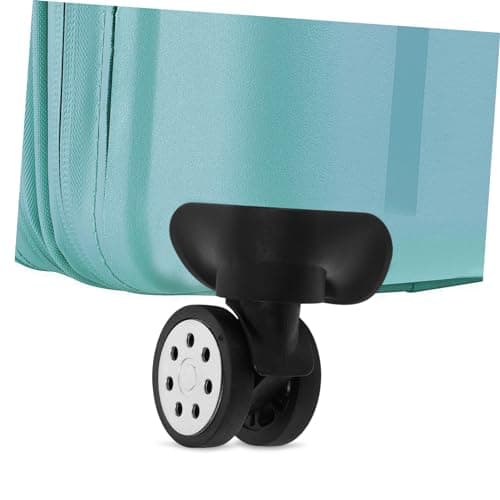 Angoily Replacement Sturdy Quiet Wheel Swivel Wheels Plastic Abs 4pcs Luggage Caster Set Repair, Easy to Install Kit for Wheeled for Suitcase Travel Suitcases — view 4