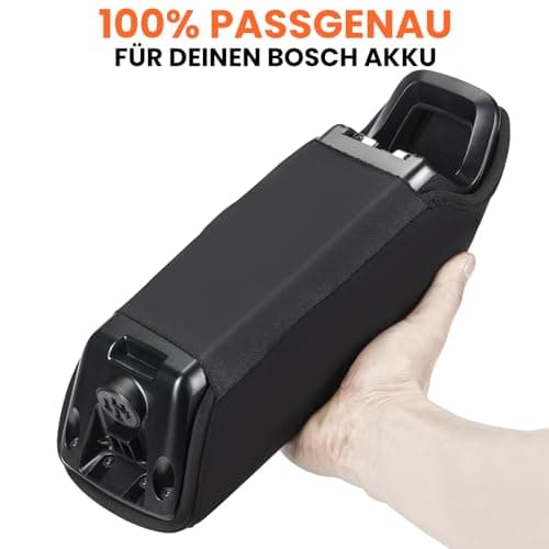 Besudo Ebike battery case for Bosch Powerpack, ebike accessory as e-bike battery protection for Powerpack 300/400/500 CX Performance Active-Line e, e-bike battery cover protective cover — view 2