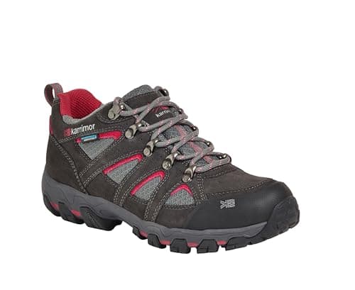 Karrimor Women's Bodmin 5 Ladies Weathertite Low Rise Hiking Boots, Grey Dark Grey, 6 UK