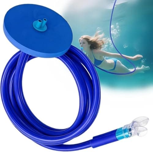 Full Dry Respirator, Diving Snorkel Breathing Tube, Long Breathing Tube, Diving Swimming Camping Stream Diving Experience Equipment Swimming Breathing Tube (3M/118IN)