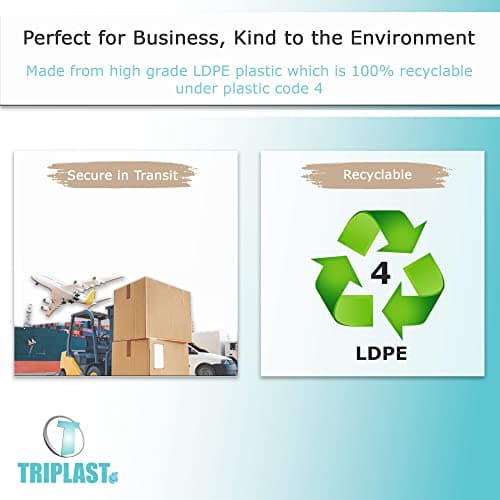 Triplast 200 x A5 Printed Document Enclosed Wallet (225 x 165 mm) | Peel & Seal Clear Plastic Envelopes/Sleeves/Pockets/Wallets | Attach Invoices, Packing Lists & Delivery Notes to Parcels — view 4