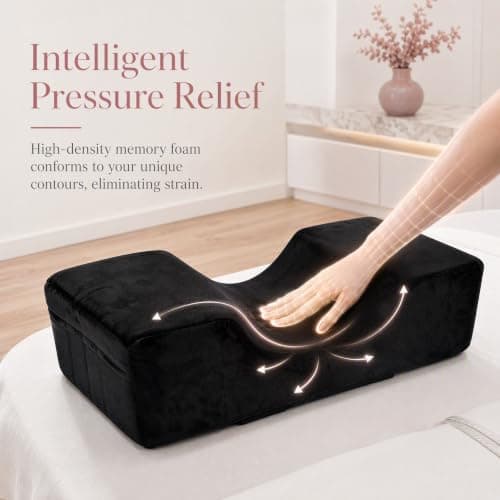 FTISSLY Lash Pillow for Lash Extensions, U-Shape Eyelash Extension Pillow — view 4