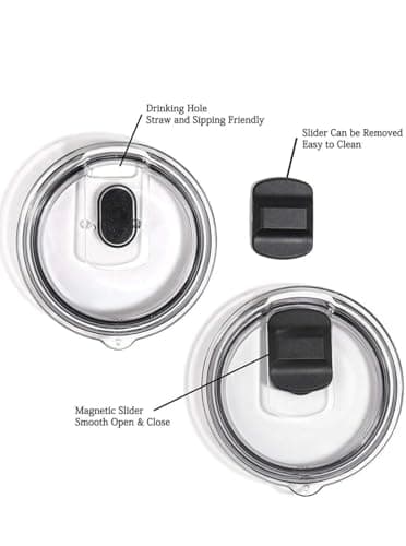 M O N I Rambler Travel Mug, Stainless Steel Vacuum Insulated with Silver Trim, Fits Car Cup Holder 10 oz (295 ml) — view 3