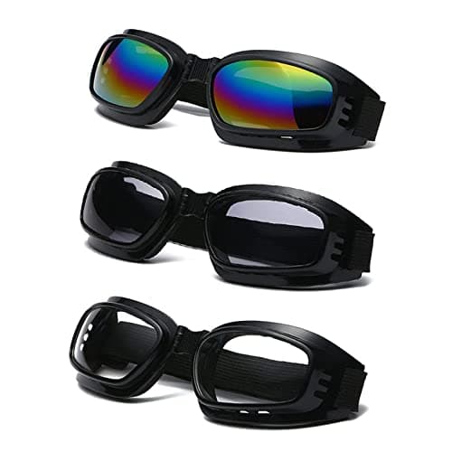 SagaSave Ski Goggles, Unisex TPU Windproof Outdoor Sports Protection Glasses for Snowboard, Cycling and Snowmobile (Transparent) — view 4