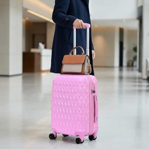 CMY Suitcase 20 Inch Cabin Hard Shell Lightweight ABS Carry-On Luggage — view 2