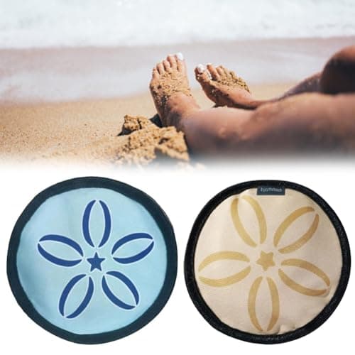 ZYNCUE Portable Sand Removal Kit Beach And Camping, Compact Fabric Bag To Wipe Sand Off Skin And Gear, Carry Travel Accessory, Khaki — view 4