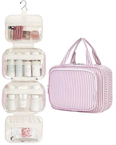 Narwey Hanging Travel Toiletry Bag for Women Toiletries Wash Bag — view 2