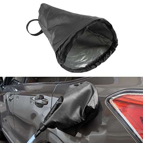 PSLER Car Ev Charger Cover Waterproof All Weather Magnetic Adhesion Black