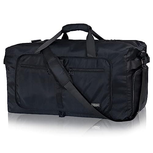 Fmeida 65L Foldable Travel Duffle Bag Waterproof Holdall Luggage Bags