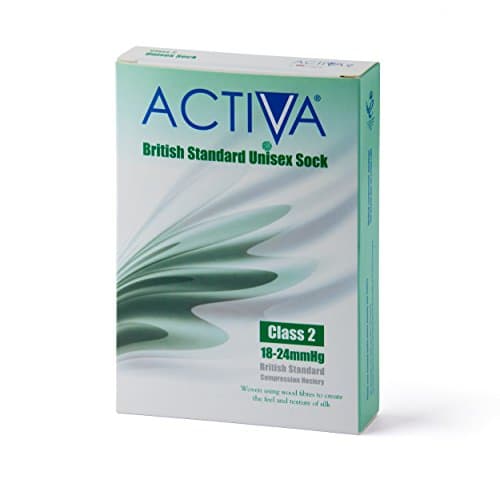 Activa Class 2 Unisex Support Socks 18 - 24 mmHg Brown Medium — view 3