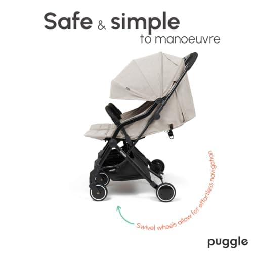 Puggle City Traveller Double Pushchair (Cashmere) — view 5