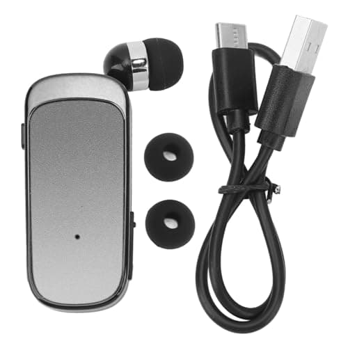 Vistreck Retractable Headphones for Comfort and Convenience (Black) — view 6