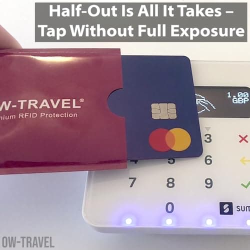 OW-Travel RFID Card Sleeves 10 Pcs, Passport Holders 4 Pcs, TUV Certified — view 5