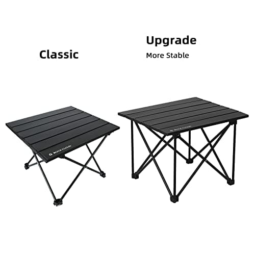 ROCK CLOUD Portable Camping Table Ultralight Aluminum Folding Beach Table Camp for Camping Hiking Backpacking Outdoor Picnic — view 6