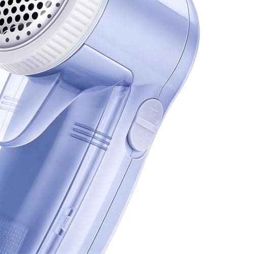 Electric Fabric Shaver: Motorized Battery, Cordless Pilling, Textile Mesh Piece | Portable Trimmer, Upholstery Grooming for Linen Furniture, Cushion, Scarf, Clothes, sof — view 6