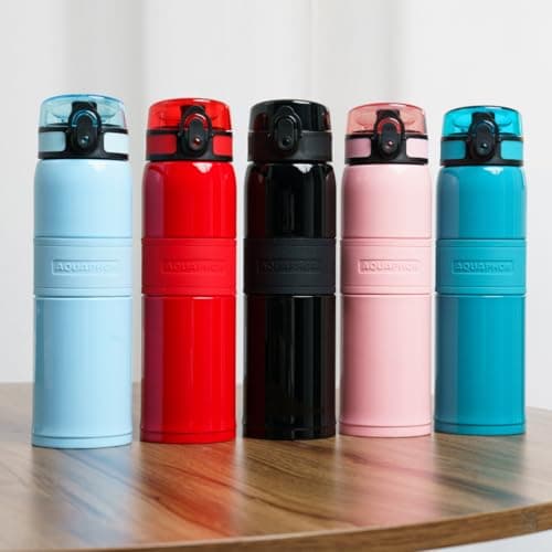 City Cool Stainless Steel Insulated Filter Water Bottle Sky Blue 500ml — view 6
