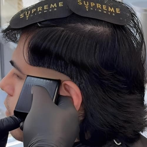 Supreme Trimmer Solo STF101 Men's Single Foil Shaver (150 Minutes Runtime) Wireless Powerful USB C Mini Size Travel Shaver for Hairdressers and Home (Black) — view 6