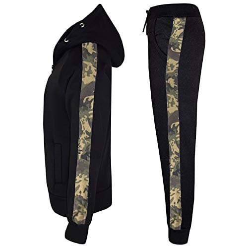 A2Z Kids Tracksuit Zipped Hoodie Joggers Activewear Loungewear Set — view 6