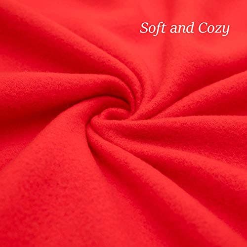 Fleece Blanket Throw 6 Pack Soft Kid Blanket Cozy Lightweight for Couch Bed Travel Throw Blanket Bulk Pet Blanket Warm Blanket Fleece Fabric Picnic Garden Solid for Home Sofa 125 X 150 CM Assorted — view 3