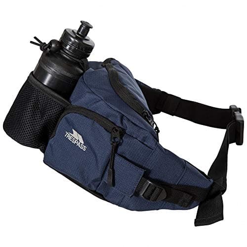 Trespass 5L Travel Bum Bag with Padded Hip Belt Vasp Navy Blue One Size — view 4
