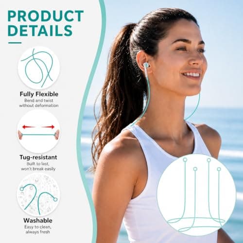Link for Loop Engage/Quiet Experience Earplugs Safety Cord (Green 2Pcs) — view 3